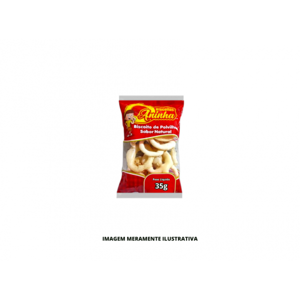 BISCOITO POLVILHO TRADICIONAL ANINHA BIG BACON 1X40X35G